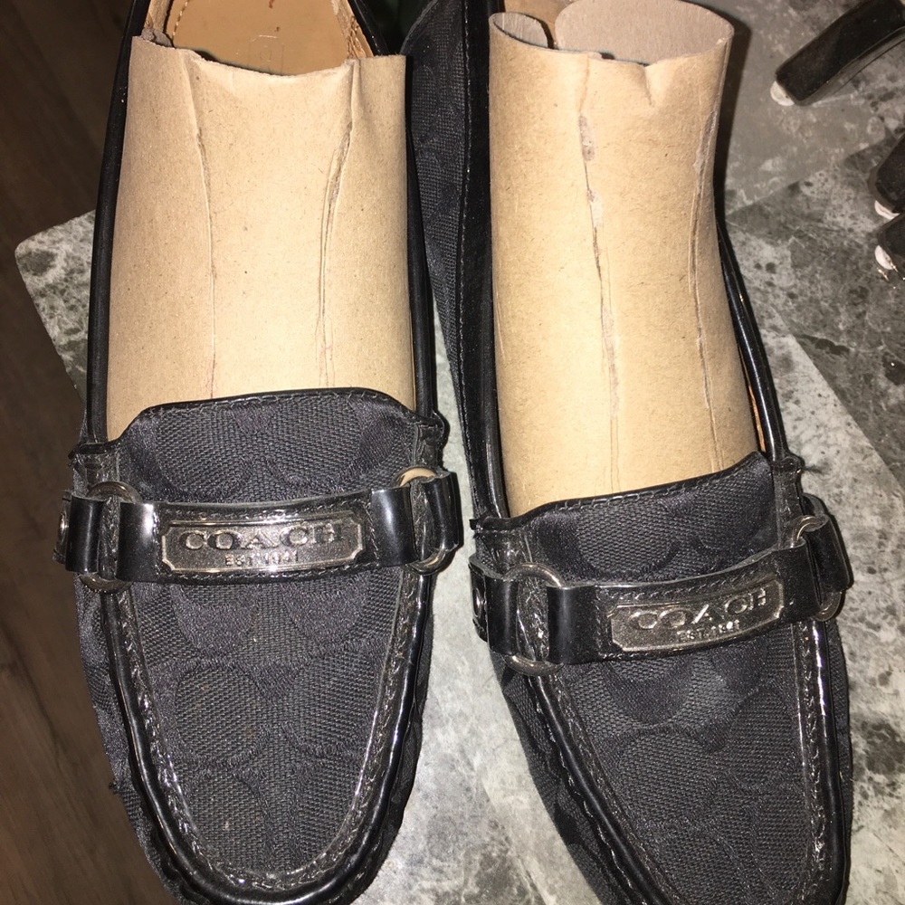Coach slip on shoes